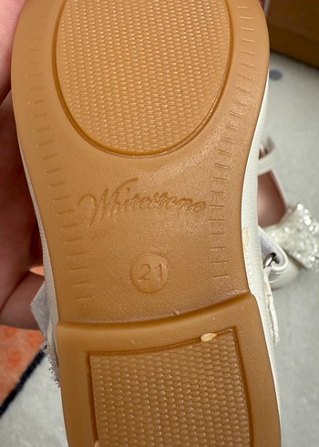 Kız Çocuk ortopedik Bej Fiyonklu Babet - Görsel 6