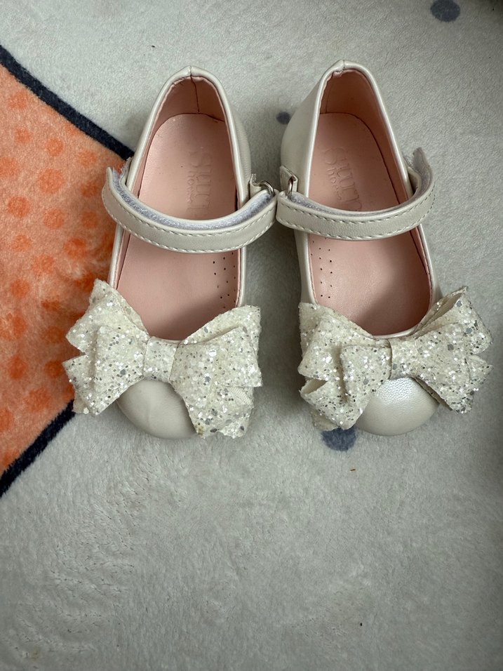 Kız Çocuk ortopedik Bej Fiyonklu Babet - Görsel 3