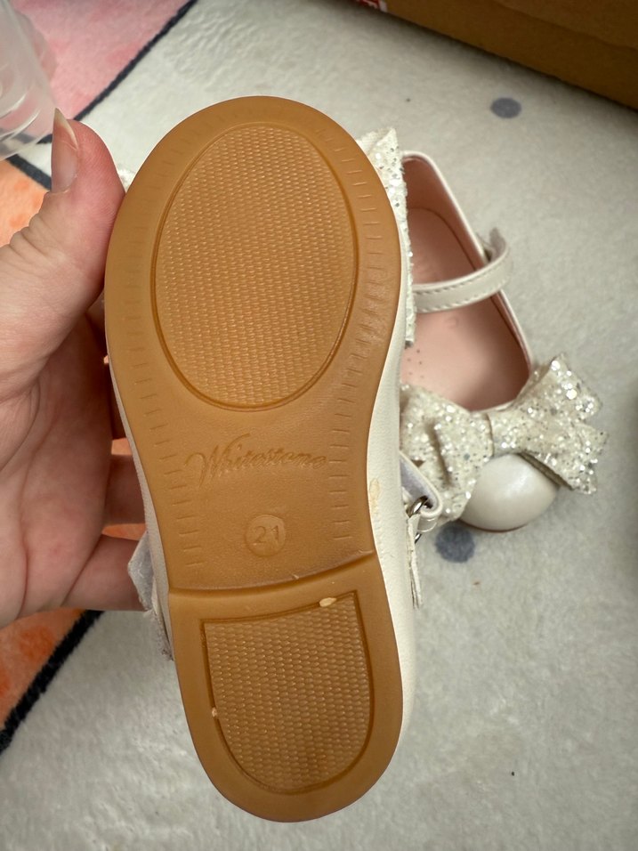 Kız Çocuk ortopedik Bej Fiyonklu Babet - Görsel 5