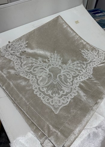 İşlemeli seccade takımı - Görsel 4