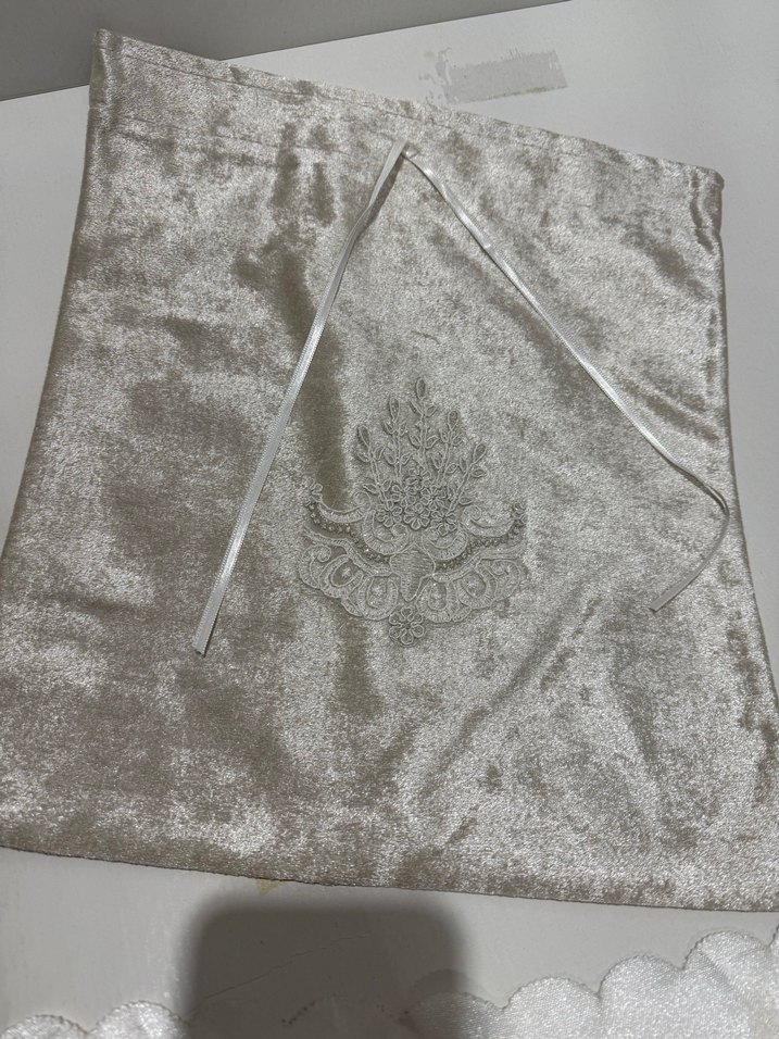 İşlemeli seccade takımı - Görsel 5