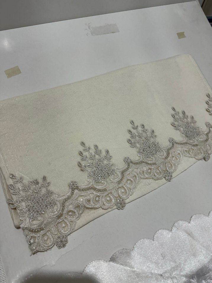 İşlemeli seccade takımı - Görsel 3