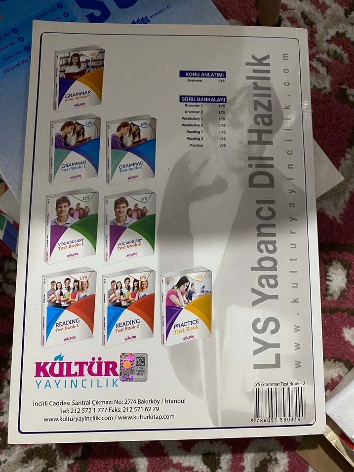 LYS Grammar Test Book-2 Kültür Yayıncılık - Görsel 2