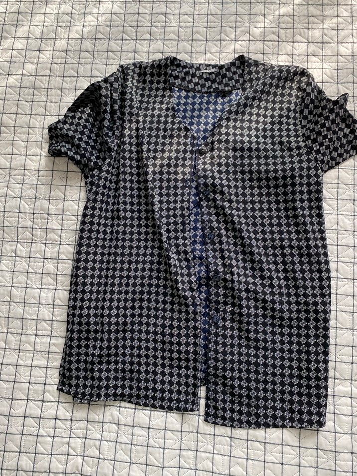 vintage Düğmeli Kadın Gömlek - Görsel 2