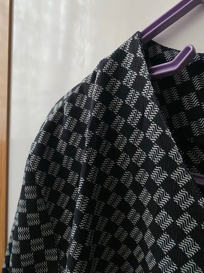 vintage Düğmeli Kadın Gömlek - Görsel 3