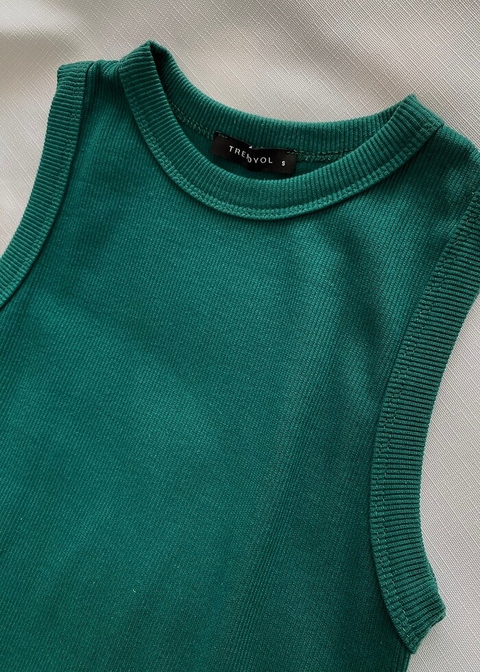 Yeşil crop üst - Görsel 3