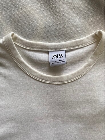 ZARA Beyaz Tişört - Görsel 2