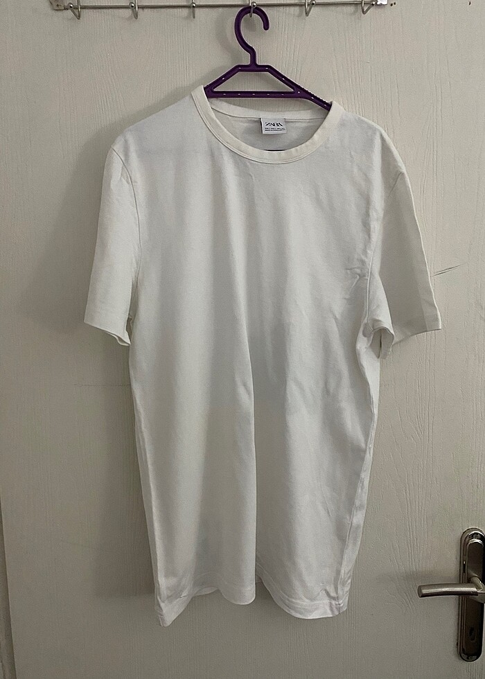 ZARA Beyaz Tişört - Görsel 3