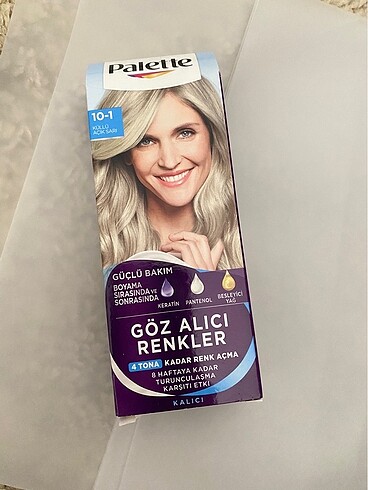 palette küllü açık sarı