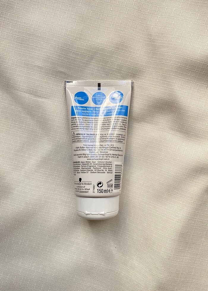 palette küllü sarı toner - Görsel 2