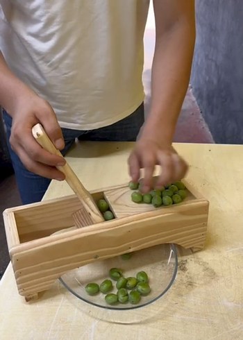 Ahşap zeytin kırma makinesi