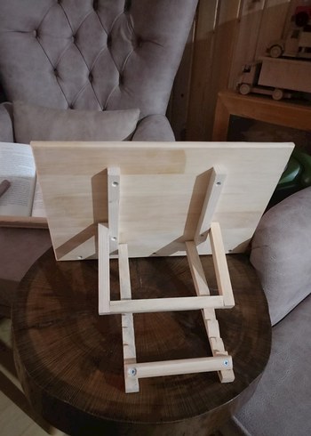 Ahşap Kitap Okuma Standı - Görsel 7