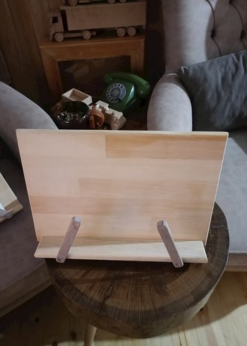 Ahşap Kitap Okuma Standı - Görsel 3