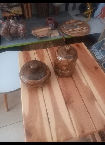 Diğer Ahşap baharatlık