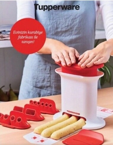 Tupperware hamur şekillendirici 2 adet