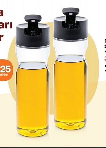 Tupperware duru yağdanlık 2 adet