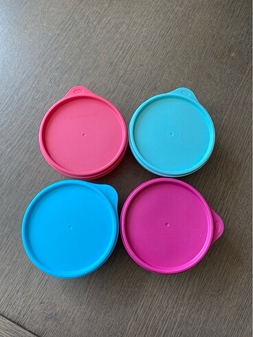 Tupperware şeker kaplar 300 ml 4 adet