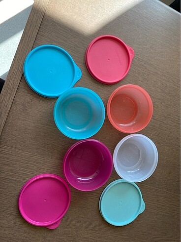 Tupperware Tupperware şeker kaplar 300 ml 4 adet
