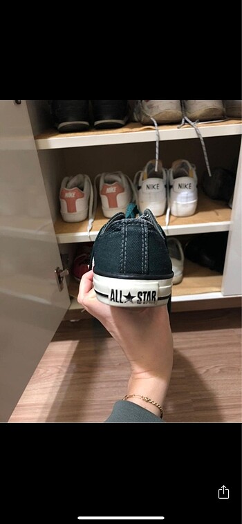38 Beden yeşil Renk converse