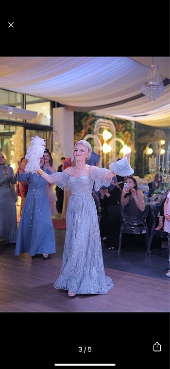 36 Beden GECE ELBİSESİ