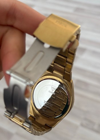 Beden altın Renk guess kadın saat W10606L1 leopar