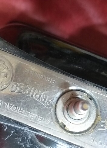 Beden gri Renk antika bakalit gorsel telefon