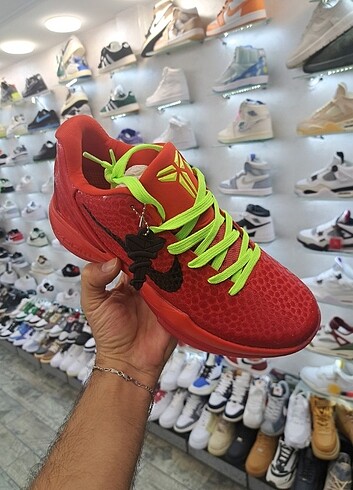 43 Beden Nike Kobe 6 Protro Grinch (2020) Men's - CW2190-300 