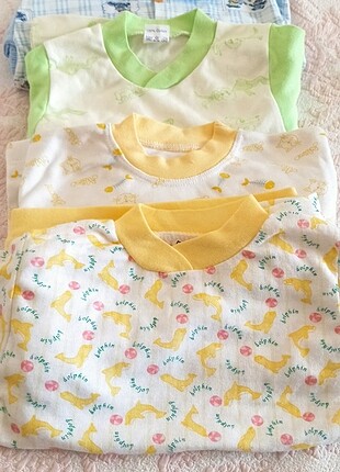 0/1yaş için altüst pijama takımı 