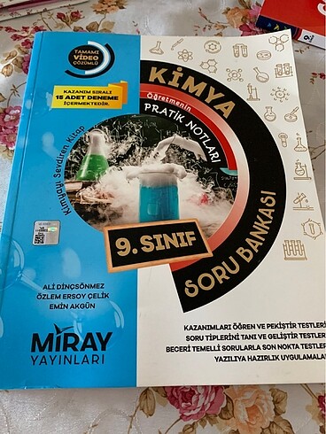9. Sınıf kimya miray yayınları 