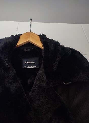 s Beden Stradivarius süet biker ceket