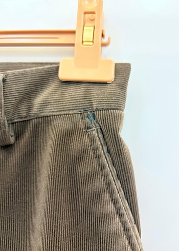 kadife erkek kışlık Kumaş Pantolon - Görsel 7