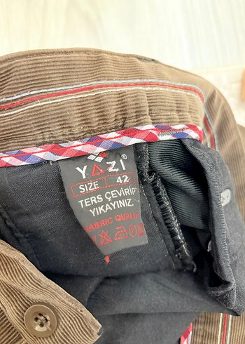 kadife erkek kışlık Kumaş Pantolon - Görsel 9