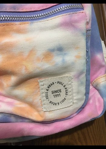 Beden Pull&bear batik desen sırt çantasıı