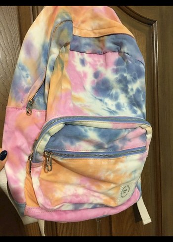 Beden çeşitli Renk Pull&bear batik desen sırt çantasıı