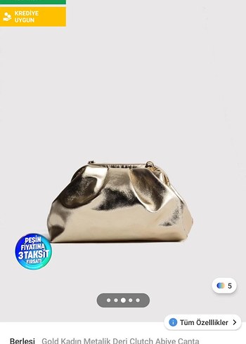 berlesi gold clutch abiye altın Renkli Metalik Kadın Çanta