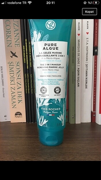 Yves rocher pure algue temizleme jeli