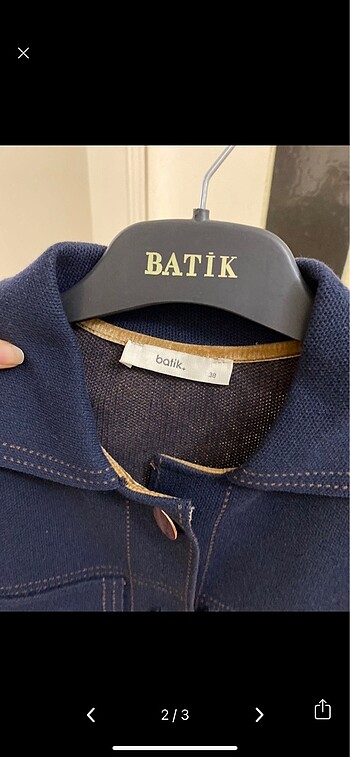 Batik Triko ceket
