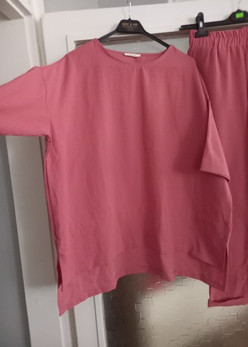 Pembe Rahat Kesim Kadın  Takımı - Görsel 3