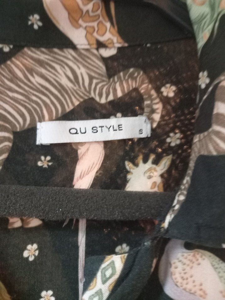 Bohem Çok Renkli Desenli Kadın Gömlek - Görsel 3