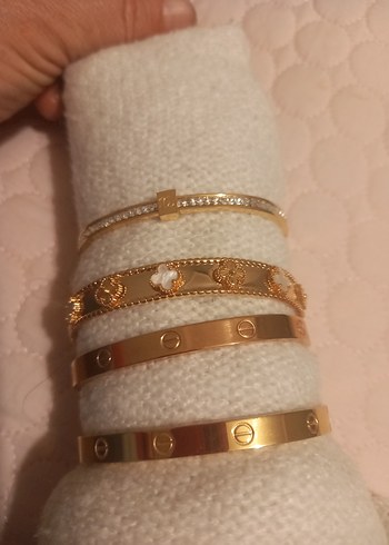 Bohem Şıklığında Işıltılı çelik bileklik - Görsel 3