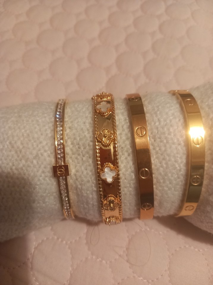 Bohem Şıklığında Işıltılı çelik bileklik - Görsel 2