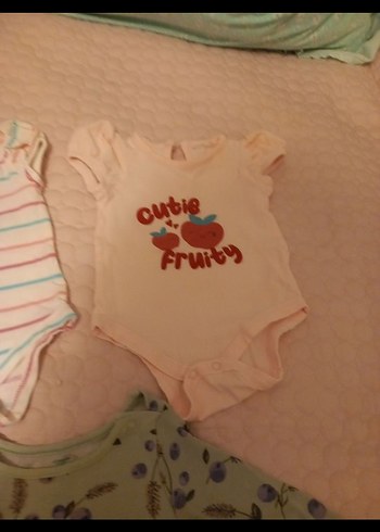 Nakışlı Dantel Detaylı Bebek Kız Body Seti - Görsel 2