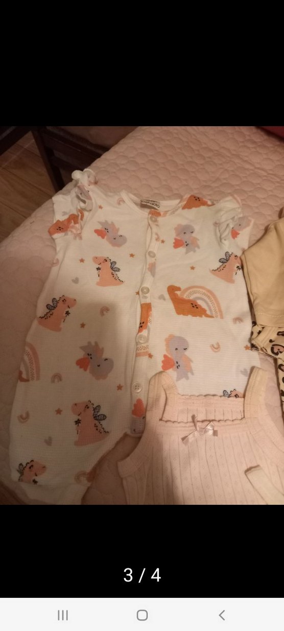 Leopar Desenli V Yakalı Bebek Body - Görsel 2