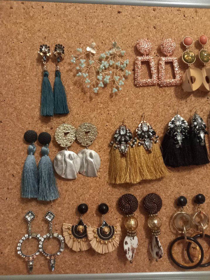 Bohem Çok Renkli Boncuklu Küpe Seti - Görsel 4