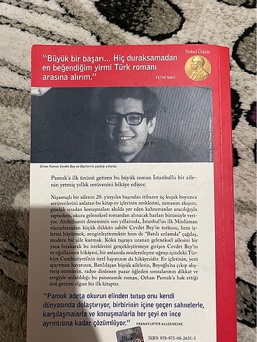  Beden orhan pamuk cevdet bey ve oğulları