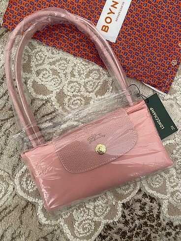 Longchamp çanta pembe large boy