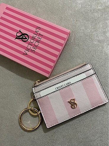 Victoria?s secret pembe kartlık/cüzdan