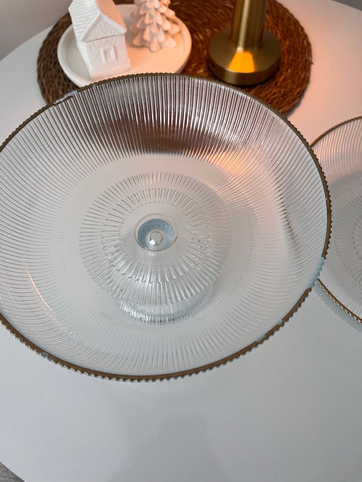 Modern Klasik Cam Sunumluk 2 Adet - Görsel 3