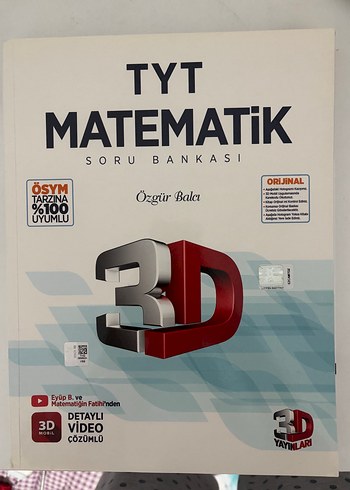 TYT Matematik Soru Bankası 3D