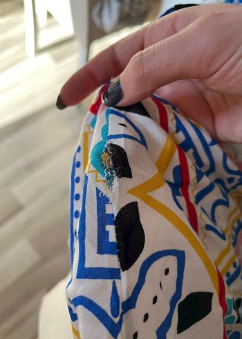 l Beden Renkli V Yaka tulum